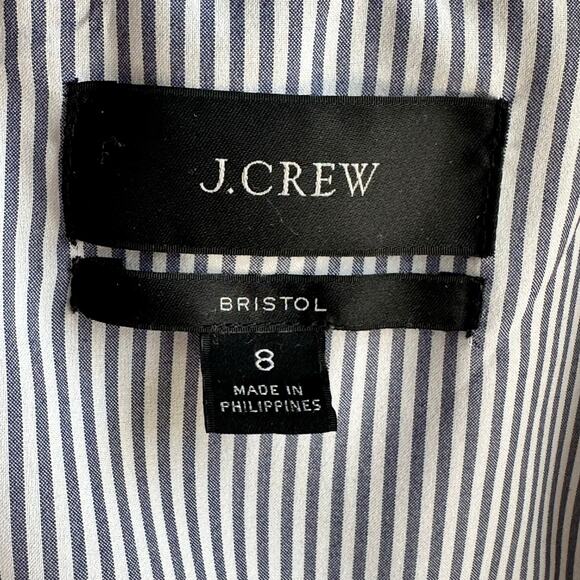 J. Crew Bristol Blazer in Stretch Linen Blend Pale Pink - Picture 8 of 10